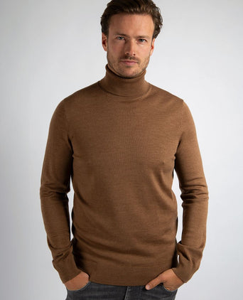 Suitable merino coltrui camel | Slim-fit
