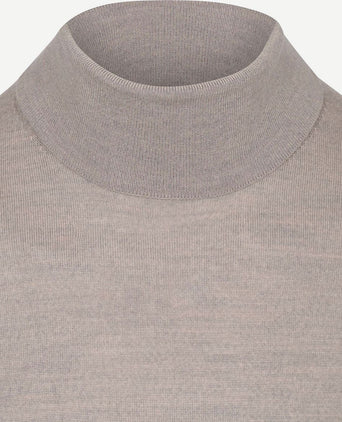 Suitable merino coltrui greige | Slim-fit