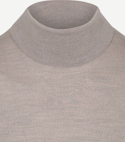 Suitable merino coltrui greige | Slim-fit