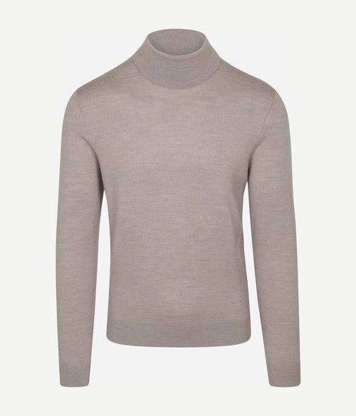 Suitable merino coltrui greige | Slim-fit