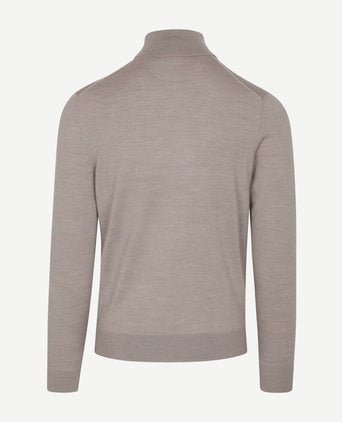 Suitable merino coltrui greige | Slim-fit