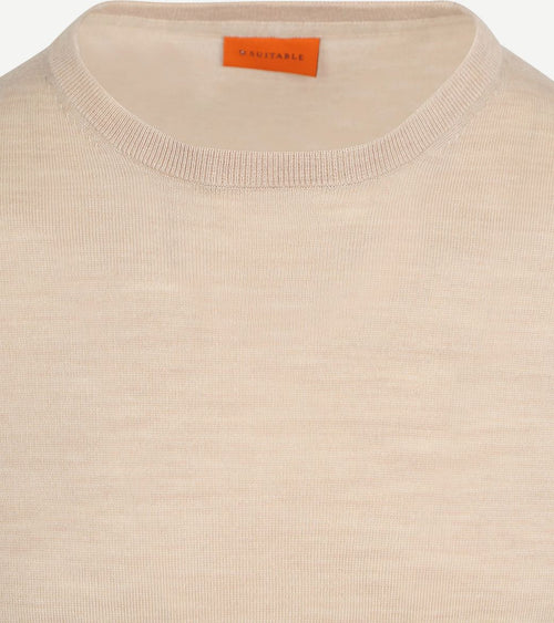 Suitable merino pullover ecru
