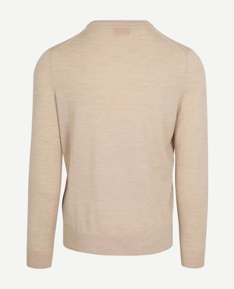 Merino pullover ecru
