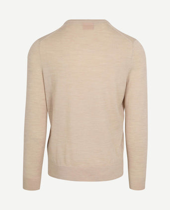 Merino pullover ecru