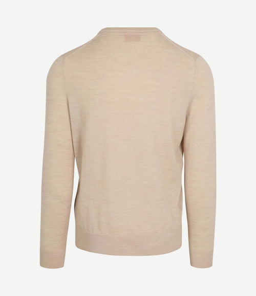 Merino pullover ecru