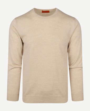 Suitable merino pullover o beige