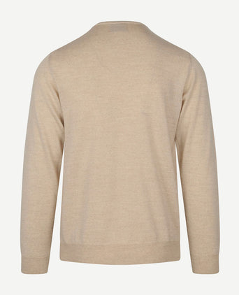 Suitable merino pullover o beige