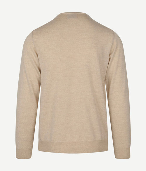 Suitable merino pullover o beige