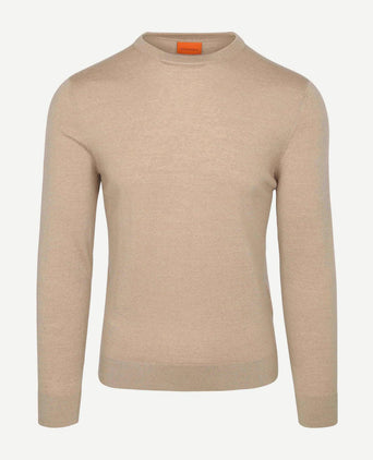 Merino pullover sand