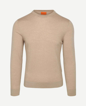 Merino pullover sand
