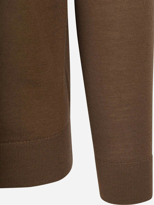 Merino pullover taupe