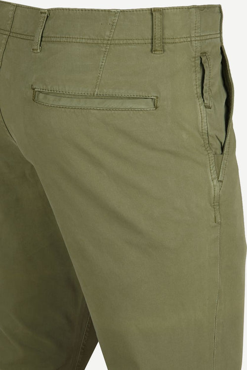 Suitable milton skinny-fit chino groen