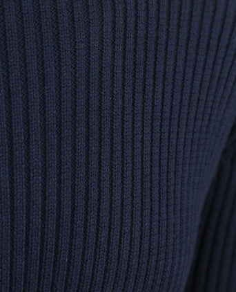Mou trui donkerblauw
