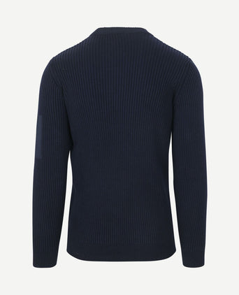 Mou trui donkerblauw