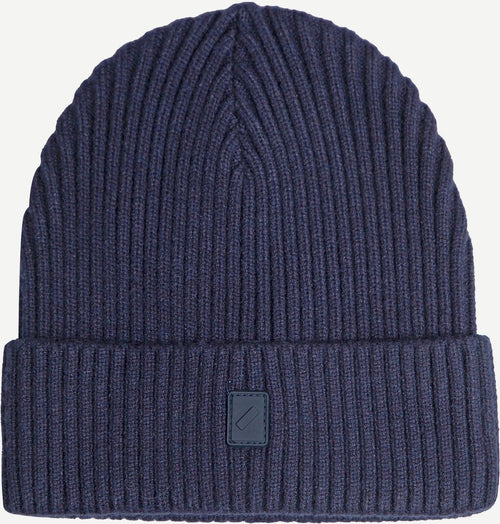 Suitable muts en sjaal donkerblauw