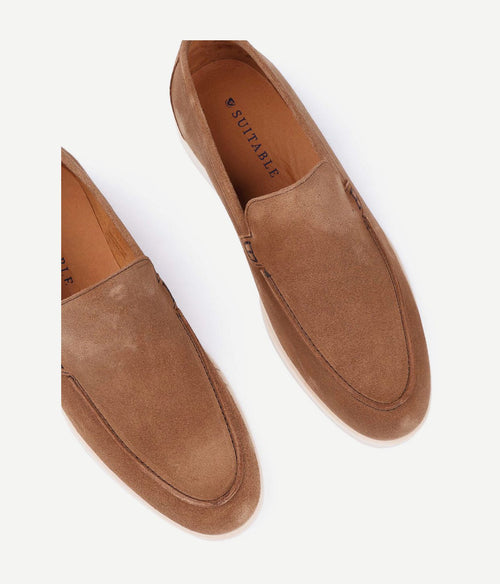 Napoli loafers camel