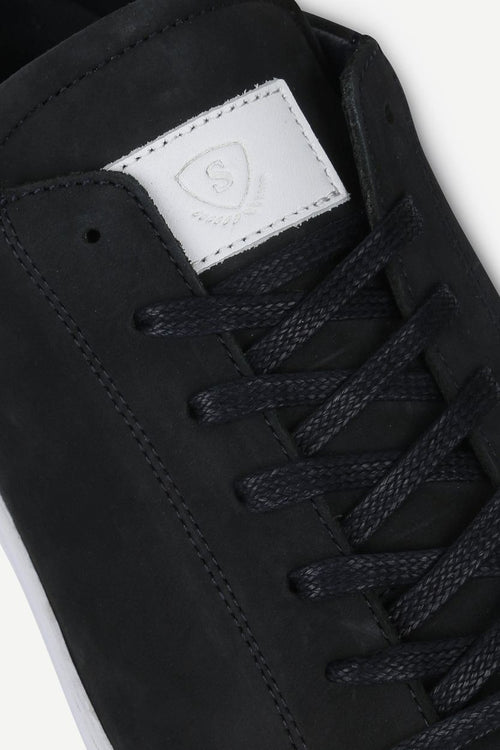 Suitable nubuck seron sneaker donkerblauw