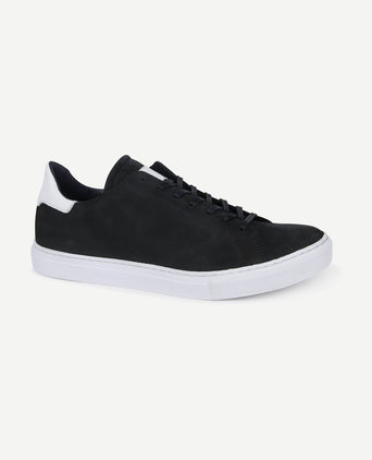 Nubuck seron sneaker donkerblauw