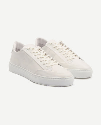 Nubuck skave sneaker wit