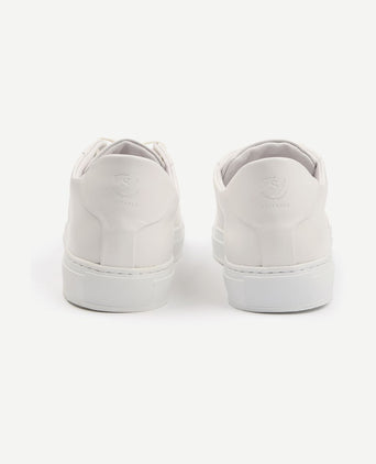 Nubuck skave sneaker wit