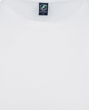 Obambo t-shirt ronde hals wit (2-pack)