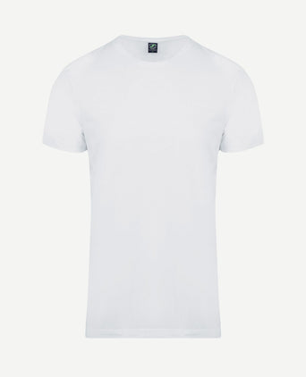 Obambo t-shirt ronde hals wit (2-pack)