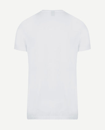 Obambo t-shirt ronde hals wit (2-pack)