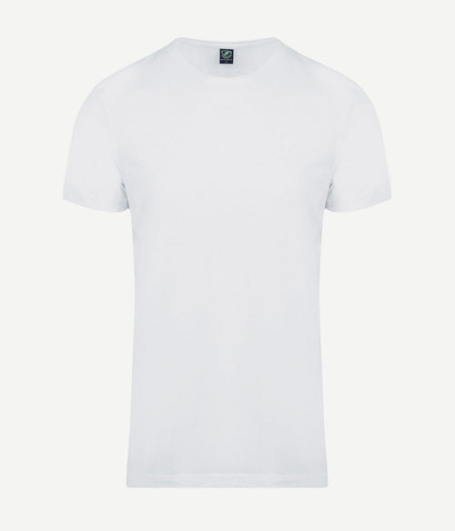 Suitable obambo t-shirt ronde hals wit (2-pack)