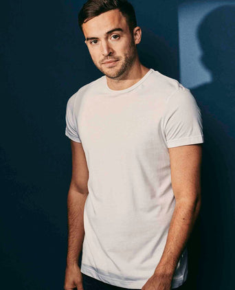 Suitable obambo t-shirt ronde hals wit (2-pack)