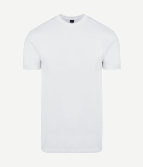 Suitable obra t-shirt hoge ronde hals wit (2-pack) | Regular-fit