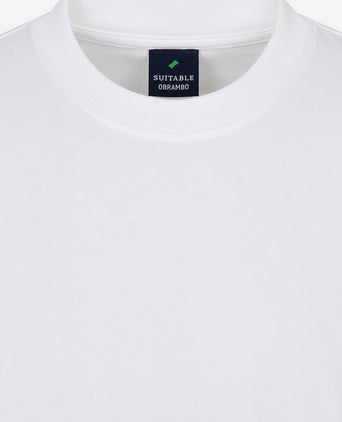Obrambo t-shirt wit (2-pack)