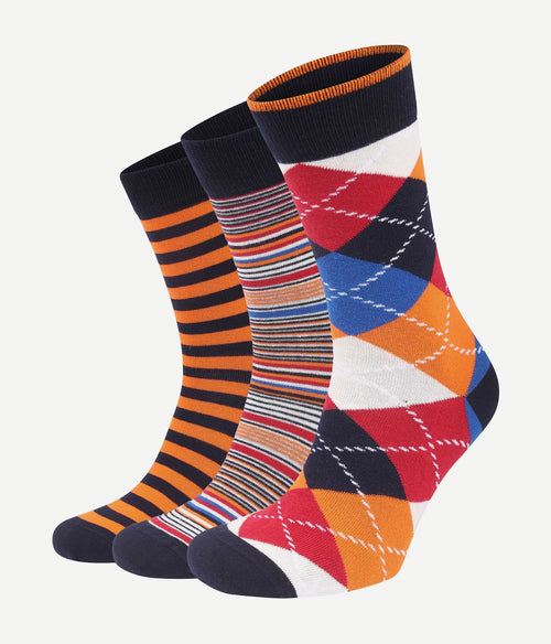 Suitable oranje sokken (3-pack)