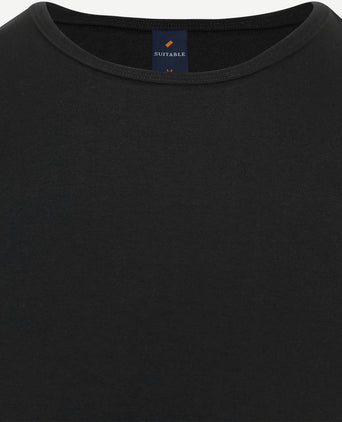 Suitable Ota t-shirt o-hals zwart (2-pack)