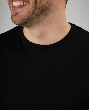 Suitable Ota t-shirt o-hals zwart (2-pack)