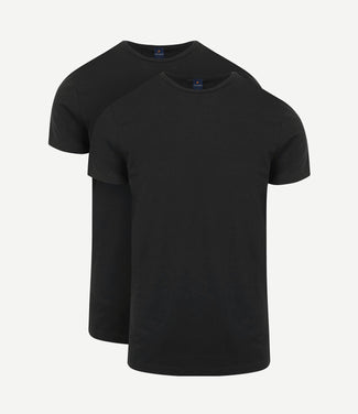 Ota t-shirt o-hals zwart (2-pack) Ota t-shirt o-hals zwart (2-pack)