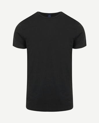 Ota t-shirt o-hals zwart (2-pack)