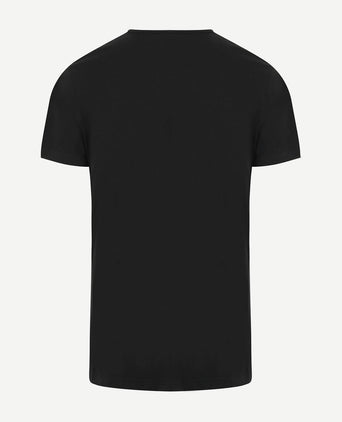 Ota t-shirt o-hals zwart (2-pack)