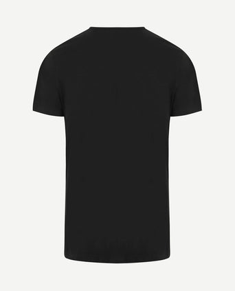 Ota t-shirt o-hals zwart (2-pack)