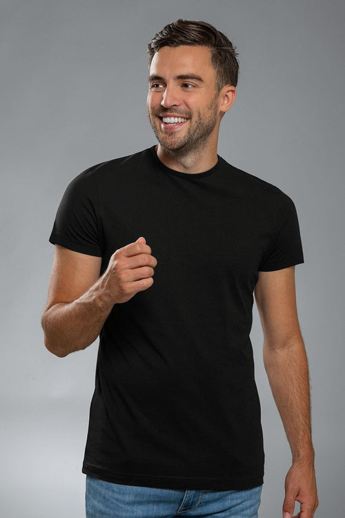 Suitable Ota t-shirt o-hals zwart (2-pack)