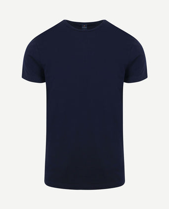 Ota t-shirt ronde hals donkerblauw (2-pack)
