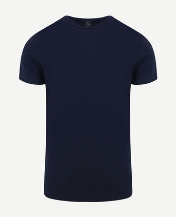 Ota t-shirt ronde hals donkerblauw (2-pack)