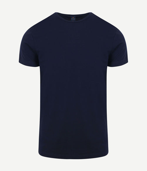 Ota t-shirt ronde hals donkerblauw (2-pack)