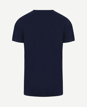 Ota t-shirt ronde hals donkerblauw (2-pack)