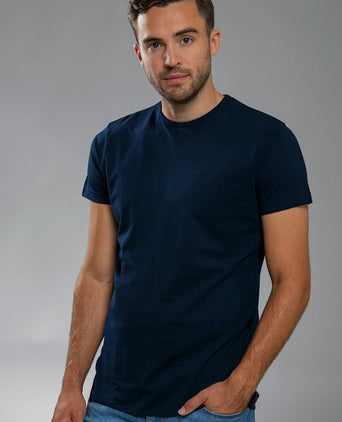 Suitable Ota t-shirt ronde hals donkerblauw (2-pack)