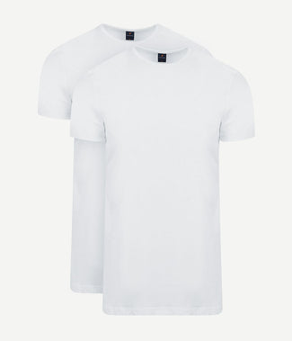 Suitable Ota t-shirt ronde hals wit (2-pack) Suitable Ota t-shirt ronde hals wit (2-pack)
