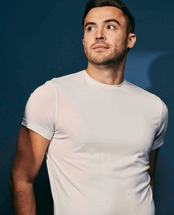 Suitable Ota t-shirt ronde hals wit (6-pack)