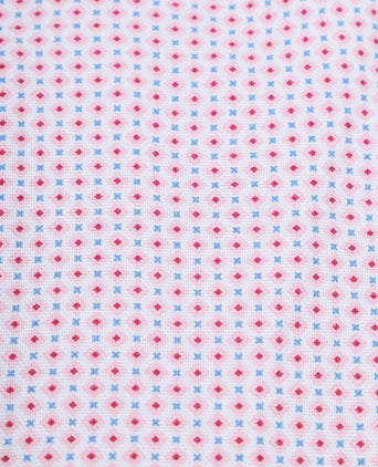 Overhemd print roze