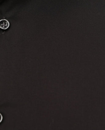 Twill overhemd zwart