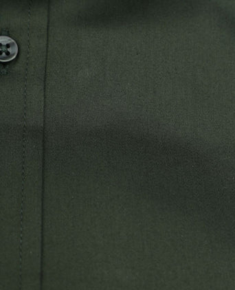 Suitable satin overhemd donkergroen | Slim-fit