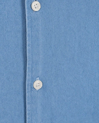 Overhemd denim lichtblauw